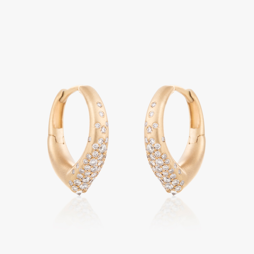 THE ARCH BIG HOOP EARRINGS